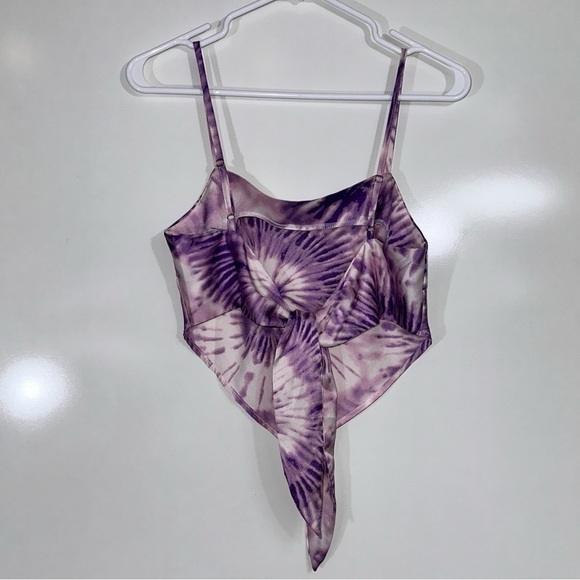 Kendall & Kylie Tie Dye Handkerchief Tank Top - Picture 3 of 8